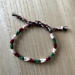 Dottie Bracelet anklet trendy comfortable tie embroidery thread woven gift